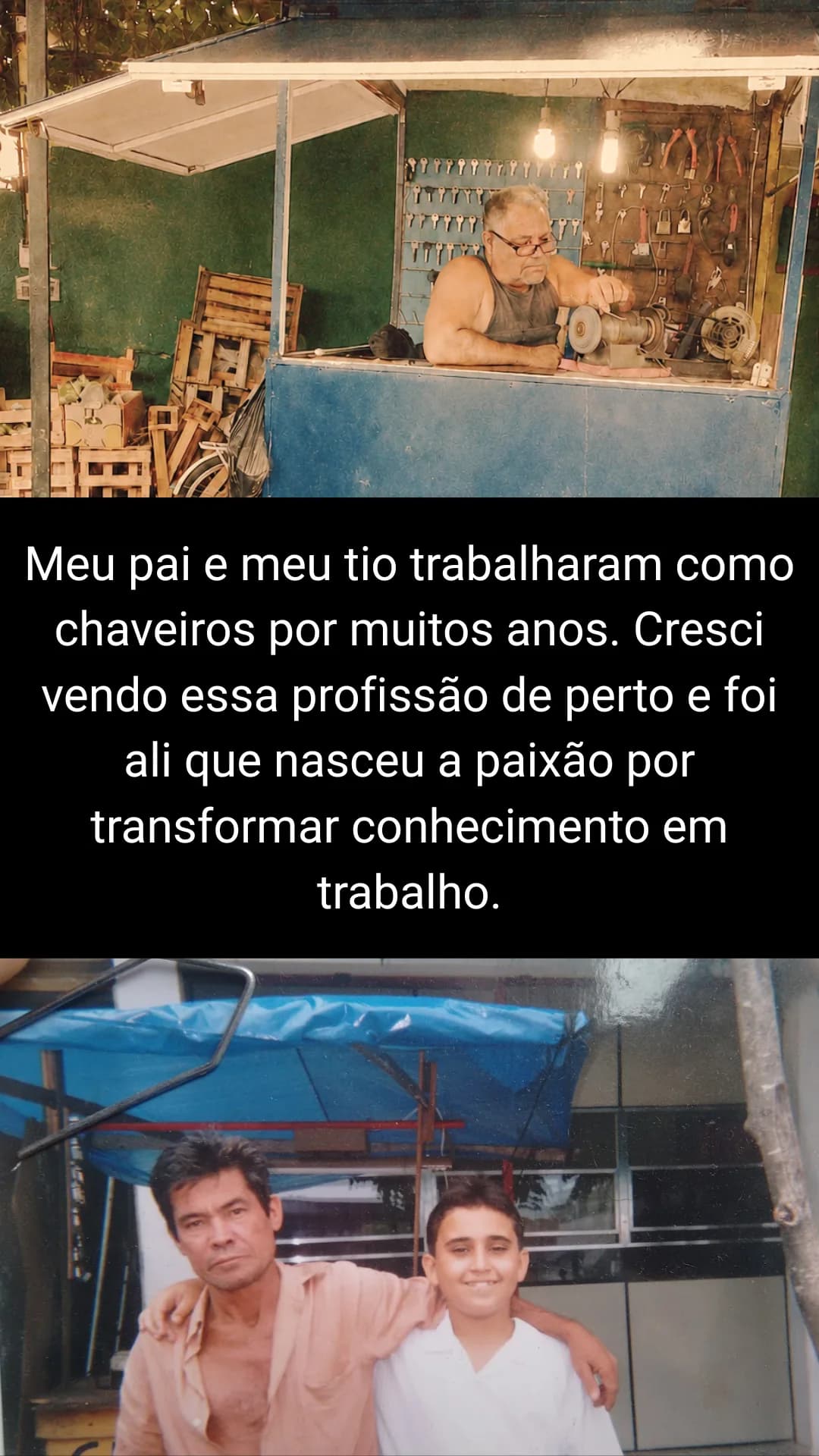 Tiago Barbosa: Origem na profissão